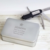Personalised Star Pen Knife and Box Set