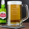 Personalised Stern Tankard & Beer Set