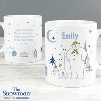 Personalised The Snowman and the Snowdog Mug