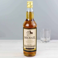 Personalised Traditional Castle Whisky