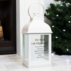 Personalised White Lantern