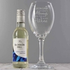 Personalised White Wine & 