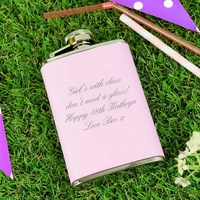 Pink Hip Flask