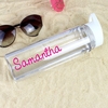 Pink Name Island Water Bottle
