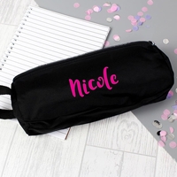 Pink Name Pencil Case
