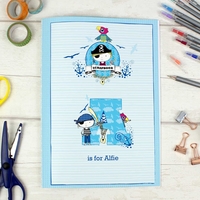 Pirate A4 Scrapbook