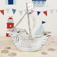 Pirate Ship Money Box