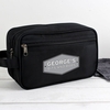 Plaque Black Wash Bag