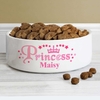 Princess 14cm Medium White Pet Bowl