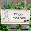 Rabbit Wooden Sign