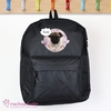 Rachael Hale Doodle Pug Black Backpack