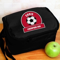 Red Football Fan Lunch Bag