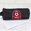 Red Football Fan Pencil Case