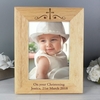 Religious Swirl 5x7 Wooden Photo Frame