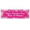 Retro Pink Banner