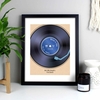 Retro Vinyl Black Poster Frame