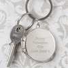 Round Photo Keyring