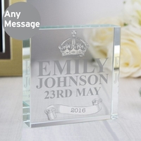 Royal Crown Large Crystal Token