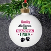 Santa Paws Bauble