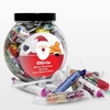 Santa Round Sweet Jar