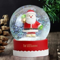 Santa Snow Globe