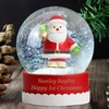 Santa Snow Globe