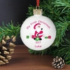 Santa with Presents Bauble