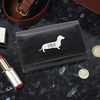 Sausage Dog Black Purse