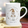 Scandinavian Christmas Gnome Slim Mug