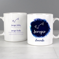 Scorpio Zodiac Star Sign Mug (October 23rd - November 21st)