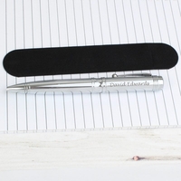 Scripted Pen and Pouch Set