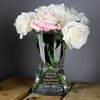 Sentiments Glass Vase
