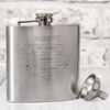 Shining Star Hip Flask