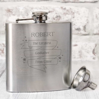 Shining Star Hip Flask