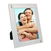 Silver 5x7 30th Wedding Anniversary Photo Frame