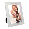 Silver 5x7 Bold Style Photo Frame
