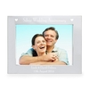 Silver 7x5 Silver Anniversary Landscape Photo Frame