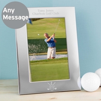 Silver Golf 6x4 Photo Frame