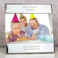 Silver Square 6x4 Photo Frame