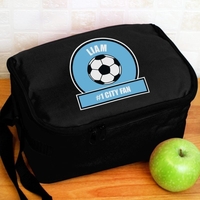Sky Blue Football Fan Lunch Bag