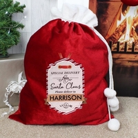 Special Delivery Luxury Pom Pom Sack