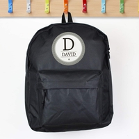 Star Name Black Backpack