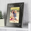 Swirls & Hearts Diamante 4x6 Glass Photo Frame