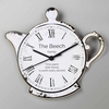Teapot Shape Wooden Clock