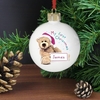 Teddy 1st Christmas Bauble