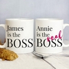The Real Boss Mug Set