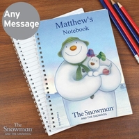 The Snowman and the Snowdog A5 Notebook