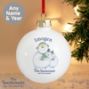 The Snowman and the Snowdog Bauble