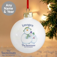 The Snowman and the Snowdog Bauble