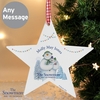 The Snowman and the Snowdog Wooden Star Decoration